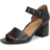 imageVionic Womens Chardonnay Heeled SandalBlack Leather