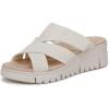 imageVionic Womens Uptown Sunset Slide SandalIvory Nubuck