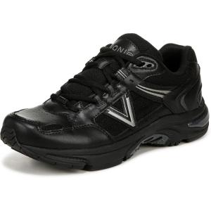 imageVionic Womens 23walk 20 SneakerBlack Char Leather Mesh