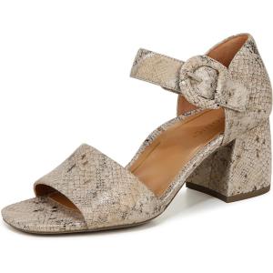 imageVionic Womens Chardonnay Heeled SandalOatmeal Snake Leather