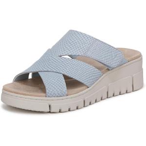 imageVionic Womens Uptown Sunset Slide SandalBlue Mist Nubuck