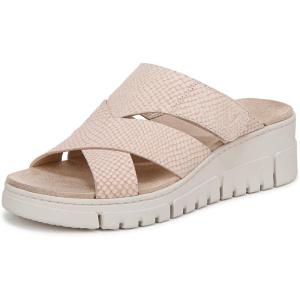 imageVionic Womens Uptown Sunset Slide SandalCameo Rose Nubuck