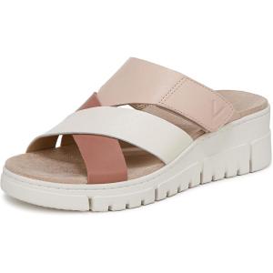 imageVionic Womens Uptown Sunset Slide SandalCinder Rose Multi Leather