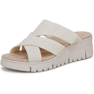 imageVionic Womens Uptown Sunset Slide SandalIvory Nubuck