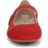 imageVionic Womens Alameda Mary Jane FlatRed Suede