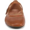 imageVionic Womens Alameda Mary Jane FlatTan Brown Leather