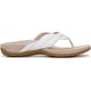 imageVionic Womens Bella Braid Thong Sandals FlipFlopWhite