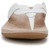 imageVionic Womens Bella Braid Thong Sandals FlipFlopWhite