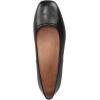 imageVionic Womens Orinda Ballet FlatBlack Leather