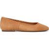 imageVionic Womens Orinda Ballet FlatCamel Suede
