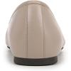 imageVionic Womens Orinda Ballet FlatPutty Beige Leather