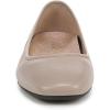 imageVionic Womens Orinda Ballet FlatPutty Beige Leather