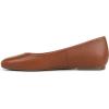 imageVionic Womens Orinda Ballet FlatTan Brown Leather