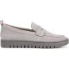 imageVionic Womens Uptown LoaferLight Grey Suede