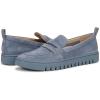 imageVionic Womens Uptown LoaferVintage Blue Haze Waxed Suede