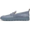 imageVionic Womens Uptown LoaferVintage Blue Haze Waxed Suede