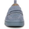 imageVionic Womens Uptown LoaferVintage Blue Haze Waxed Suede
