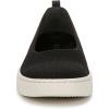 imageVionic Womens Uptown Skimmer Knit Ballet FlatBlack