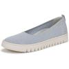 imageVionic Womens Uptown Skimmer Knit Ballet FlatBlue MistSilver Knit Fabric