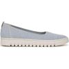 imageVionic Womens Uptown Skimmer Knit Ballet FlatBlue MistSilver Knit Fabric