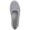 imageVionic Womens Uptown Skimmer Knit Ballet FlatBlue MistSilver Knit Fabric