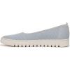 imageVionic Womens Uptown Skimmer Knit Ballet FlatBlue MistSilver Knit Fabric