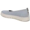 imageVionic Womens Uptown Skimmer Knit Ballet FlatBlue MistSilver Knit Fabric