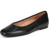 imageVionic Womens Orinda Ballet FlatBlack Leather