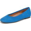 imageVionic Womens Orinda Ballet FlatBluejay Nap Leather