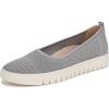 imageVionic Womens Uptown Skimmer Knit Ballet FlatLight Grey