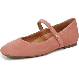 imageVionic Womens Alameda Mary Jane FlatCinder Rose Pink Suede