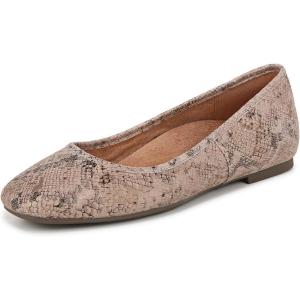 imageVionic Womens Orinda Ballet FlatRose Pink Leather