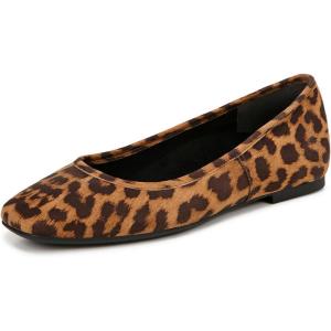 imageVionic Womens Orinda Ballet FlatTan Brown Suede