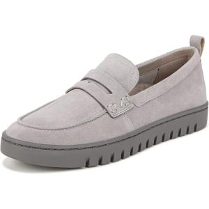 imageVionic Womens Uptown LoaferLight Grey Suede