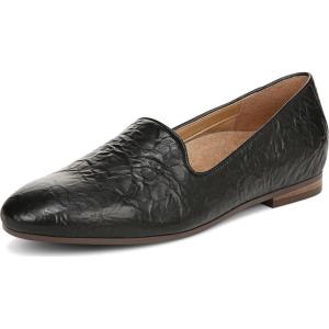 imageVionic Womens Willa Ii Slipons LoaferBlack Crinkle Nappa
