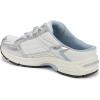 imageVionic Womens 23walk Mule SneakerWhite Silver Leather