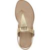 imageVionic Womens Cora FlipFlopGold Metallic Leather