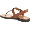 imageVionic Womens Cora FlipFlopTan Brown Leather
