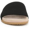 imageVionic Womens Evie Knit Slide SandalBlack
