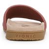 imageVionic Womens Evie Knit Slide SandalWithered Rose Pink