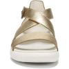 imageVionic Womens Harmony Rx SandalGold Metallic Leather