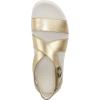 imageVionic Womens Harmony Rx SandalGold Metallic Leather