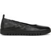 imageVionic Womens Uptown Ballet FlatBlack Leather