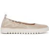 imageVionic Womens Uptown Ballet FlatSoft Gold Leather
