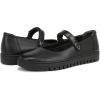 imageVionic Womens Uptown Mary Jane FlatBlack Leather