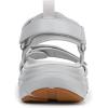 imageVionic Womens Walk Max Wanderer SandalVapor Grey Leather  Mesh