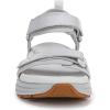 imageVionic Womens Walk Max Wanderer SandalVapor Grey Leather  Mesh