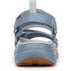 imageVionic Womens Walk Max Wanderer SandalVintage Blue Haze Leather  Mesh