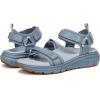 imageVionic Womens Walk Max Wanderer SandalVintage Blue Haze Leather  Mesh