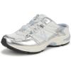 imageVionic Womens 23walk Mule SneakerWhite Silver Leather